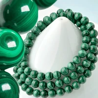 natural malachite bracelets women men natural stone beads bracelet round diabetes relief bracelets healing jewelry accessories