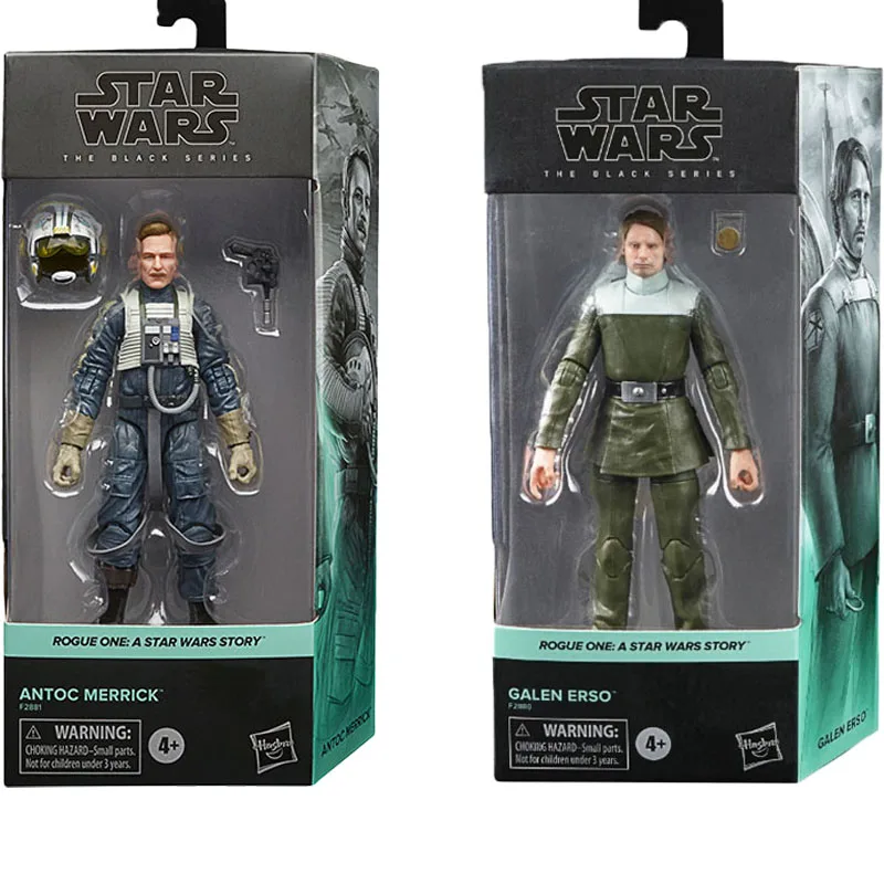 

6-Inch-Scale Star wars Rogue One Black series Antoc Merrick GalenErso Baze Malbus Action Figures Toys for Kids with box