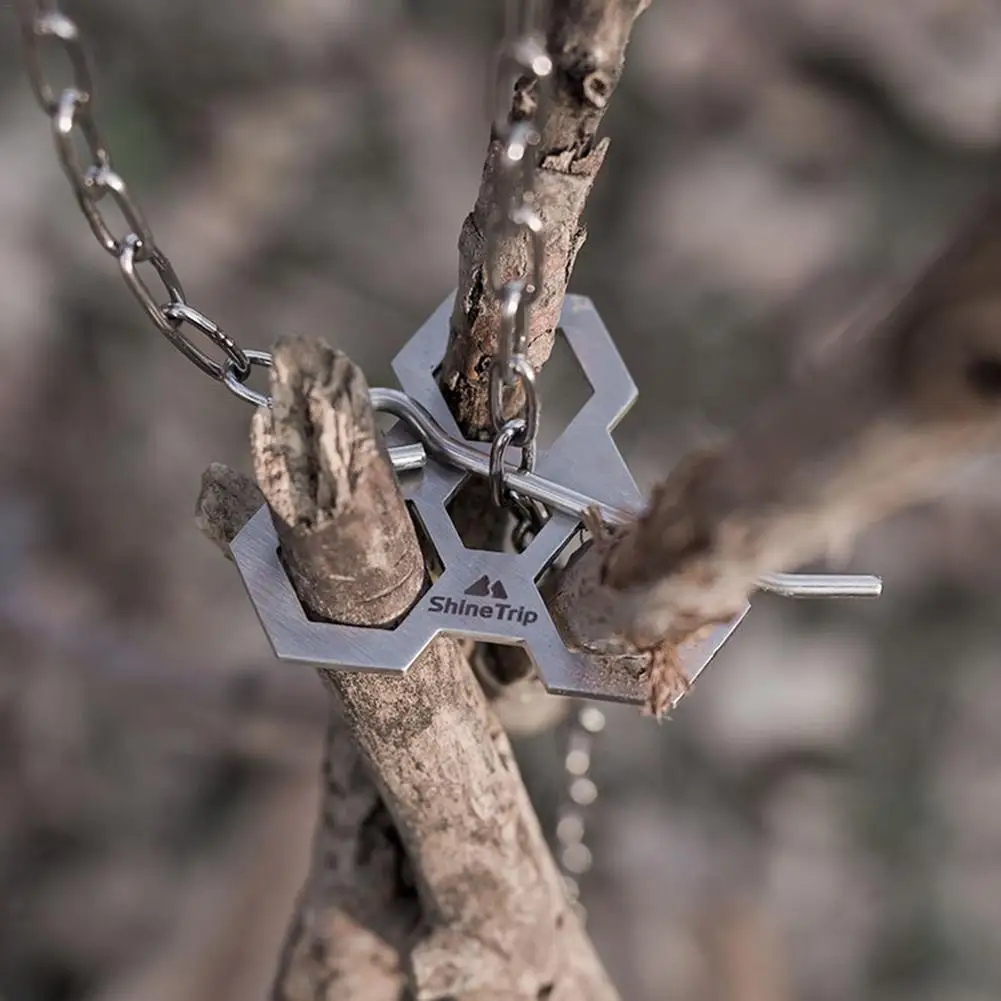 Тренога для кемпинга гриль доска готовки на открытом воздухе искусственная из