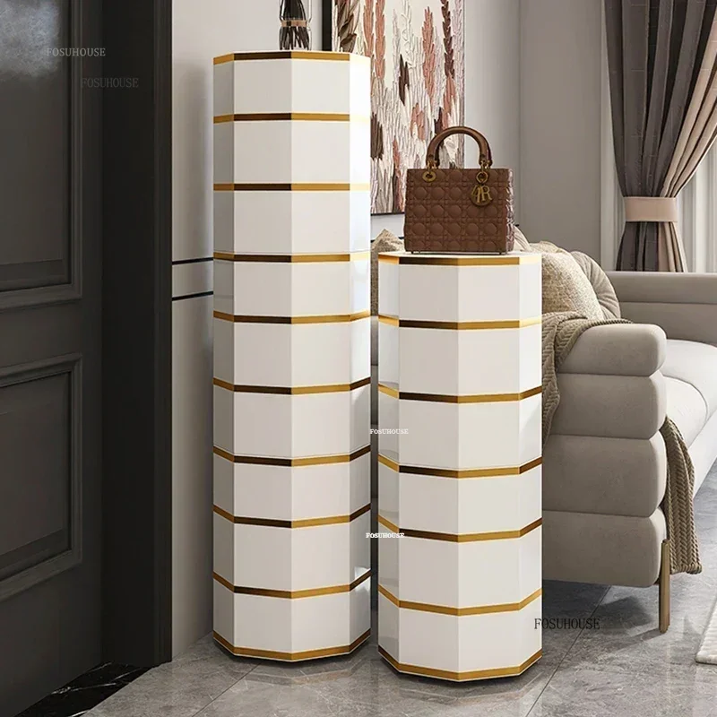 Европейский ультраузкий круглый органайзер для обуви домашний вход поворотные