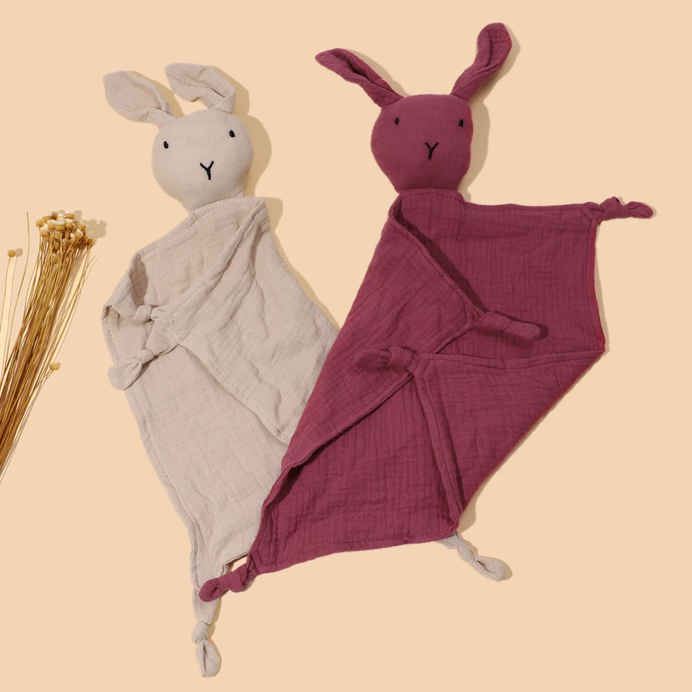 Монохромная Кукла-кролик Мягкие Хлопковые Детские Игрушки Для Младенцев