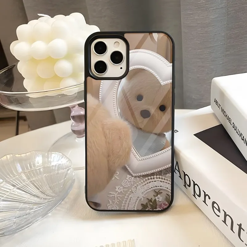 

Cute Doll Bear Phone Case For SAMSUNG S22 23 Note5 7 8 9 10 S7edge S8 Plus S9 S10E Lite 2019 S20 ULTRA S21 S30 PC+TPU Funda