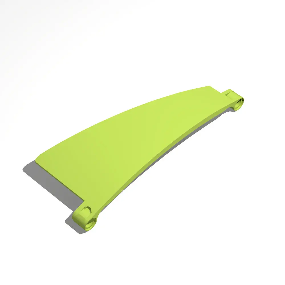 Строительные блоки, совместимые с технической панелью Lego 67142, изогнутые #50 5x13 конусные левые аксессуары MOC, набор деталей для сборки «сделай сам»