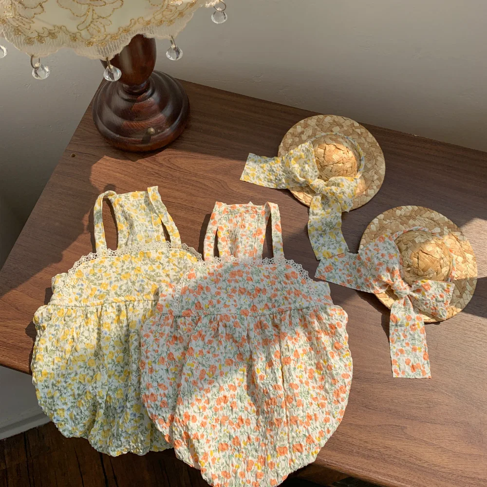

Floral Dress Pet Dog Clothes Cat Thin Suspenders Clothing Dogs Small Chihuahua Summer Yollow Breathable Girl Boy Chihuahua