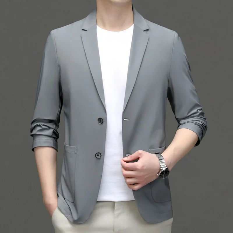

9375-T-Business Professional formal suit with casual coat Groom's wedding dress suit