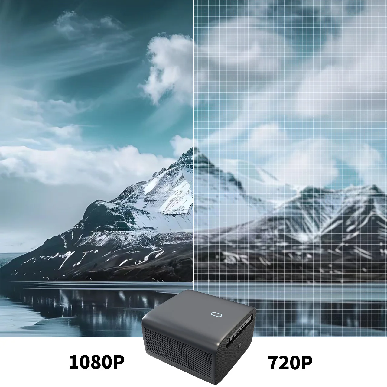 Фото OEM/ODM Wupro 412A Игровой проектор LinuxOS для домашнего кинотеатра 700 ASNI люмен Автофокус 4K Поддержка видео Смарт-проектор №2