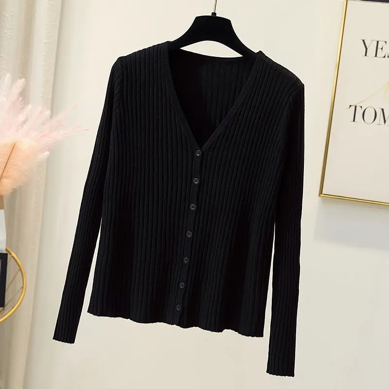 Короткий кардиган OCEANLOVE однотонные весенние осенние базовые корейские модные