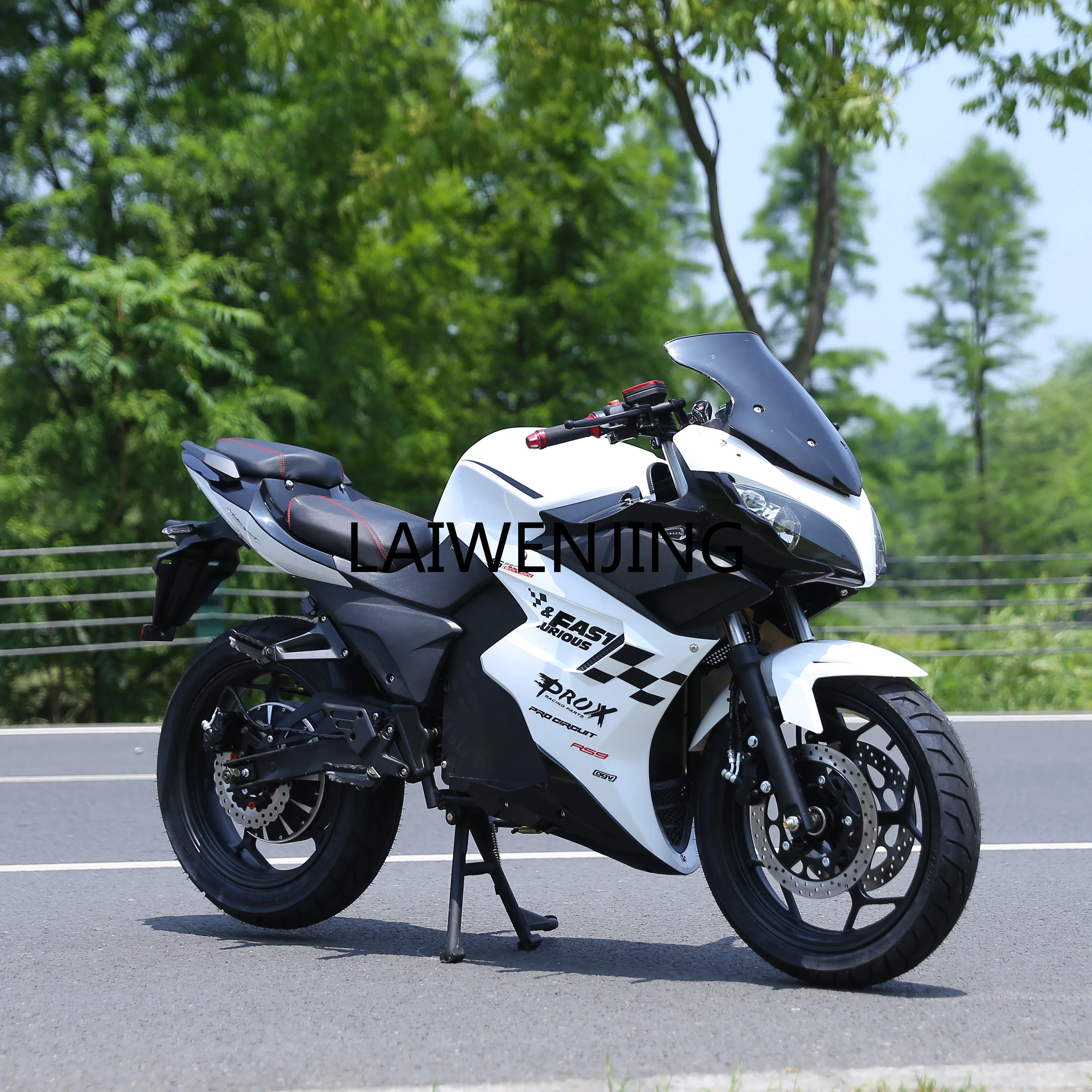 HLZ электрический мотоцикл спортивный автомобиль 72 В литиевая батарея