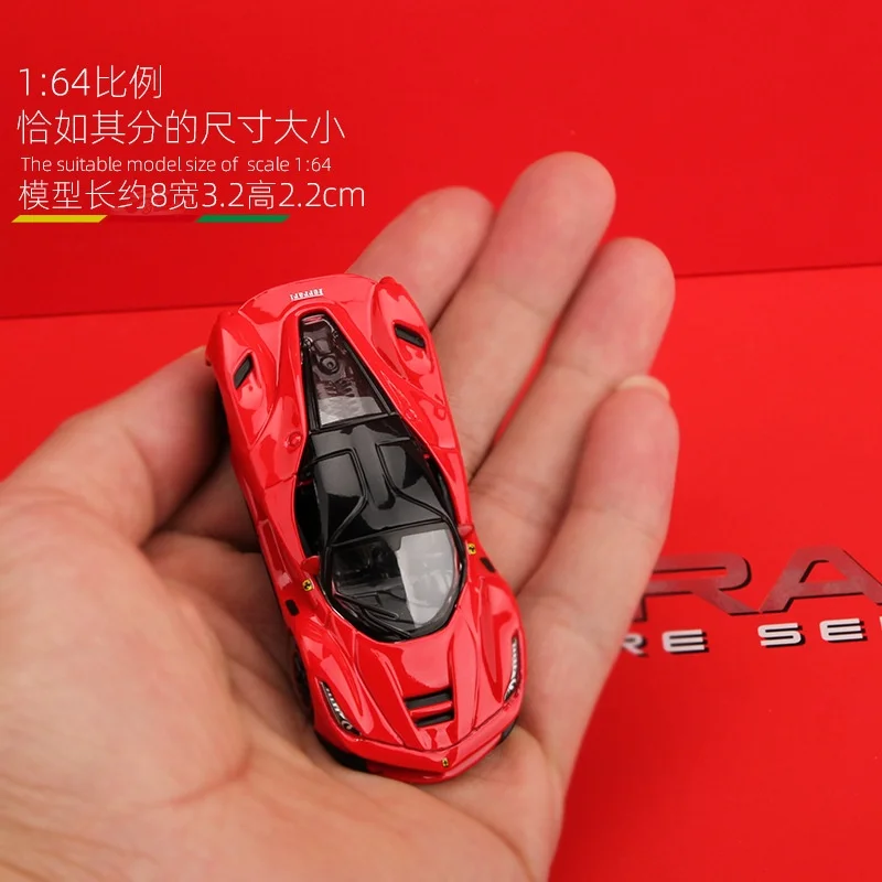 Bburago 1:64 Ferrari Литье под давлением SF90 Monza Laferrari 599gto F50 F40 458spider 488gtb F12TDF Enzo 56010 458