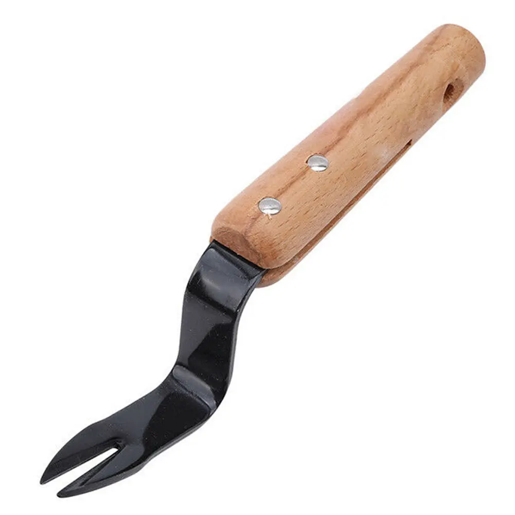 

Long Handle Lawn Puller Carbon Steel Tool Removal Digging Trimming Effective Easy Apply Forked Hand Weeding Garden Weeder Sturdy