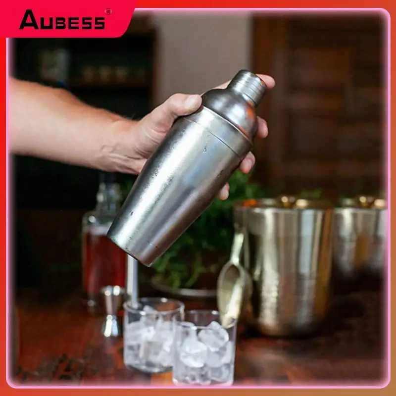 

Stainless Steel Cocktail Shaker Mixer Wine Martini Boston Shaker For Bartender Drink Party Bar Tools Barware Home Dining Kitchen