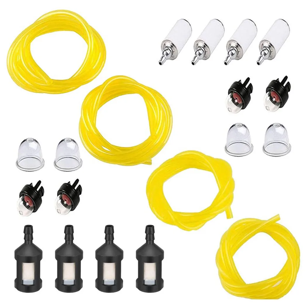

20 Feet Fuel Line Hose Lawn Mower Parts Set Anti-hardening For Chainsaw Lawnmower