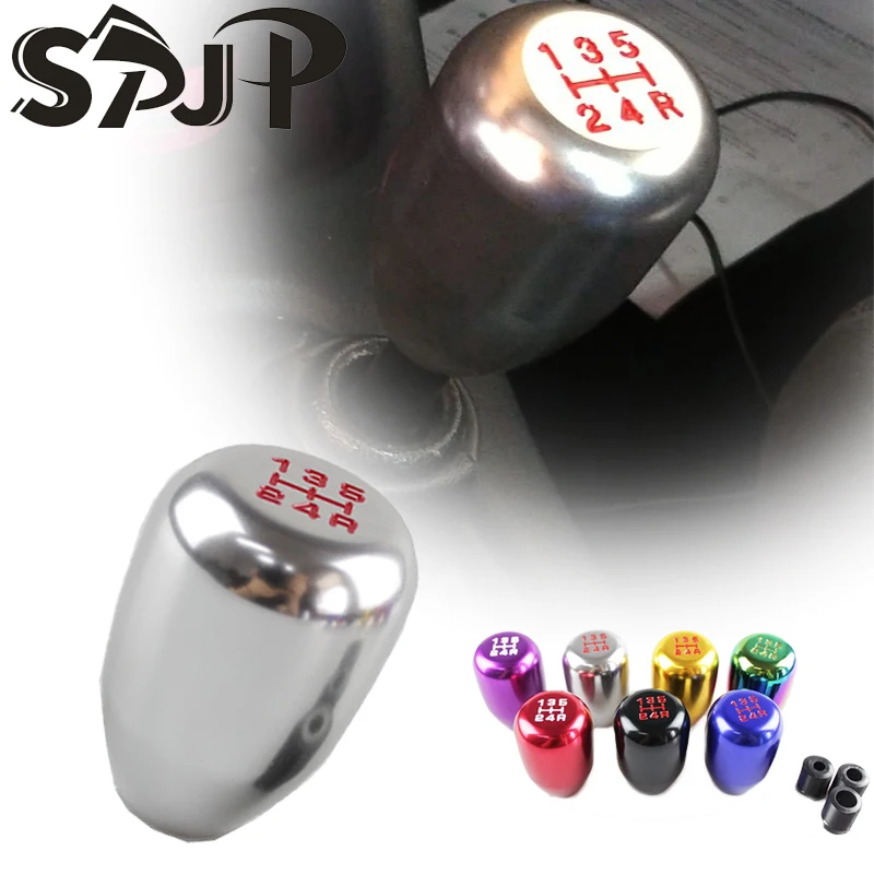 

Universal Interior Parts Racing 5 Speed Car Aluminum Gear Shift Knob Manual Automatic Gear Shift Knob Shift Lever