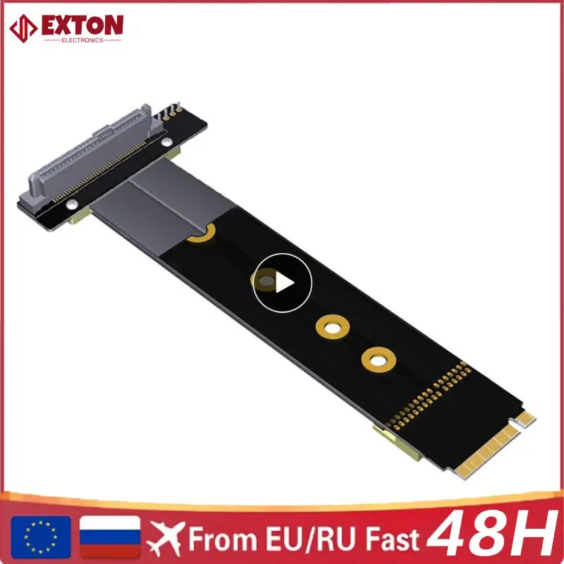 

Стабильный Удлинительный кабель U.2 к Ngff M.2 Key M, черный легкий удлинитель ленты Ngff M.2 Key M, Офисные аксессуары, удобный мини