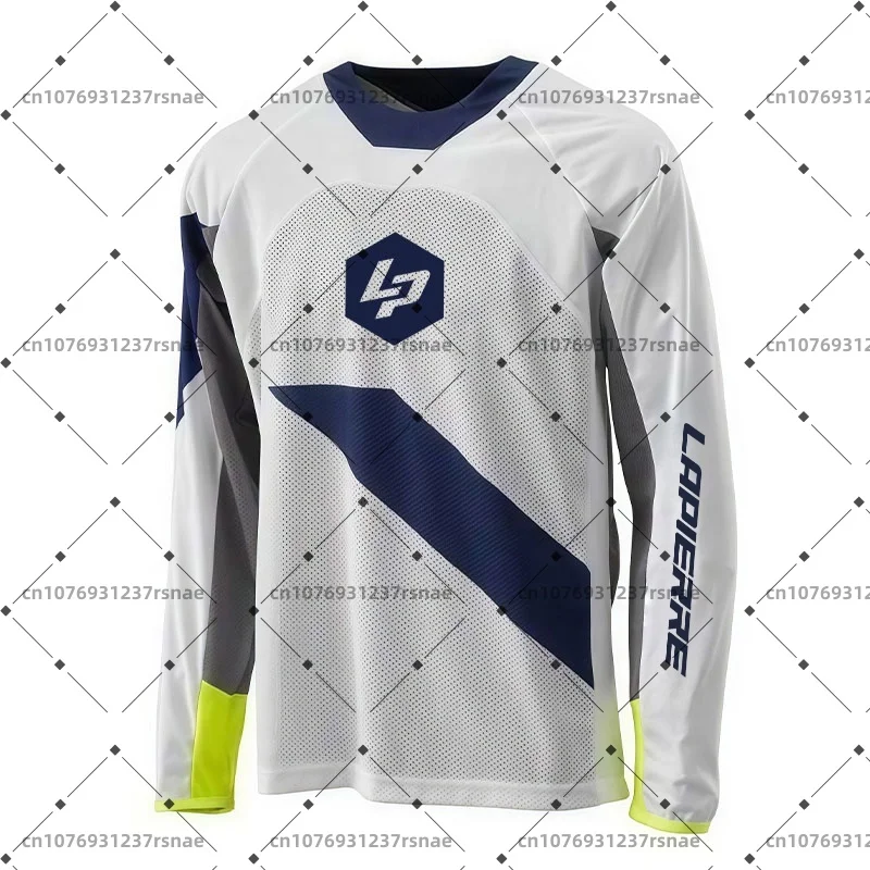 Фото Футболка Lapierre MTB для мотокросса и эндуро, дышащая майка для BMX и горных велосипедов, джерси для мотокросса и даунхилла. №2