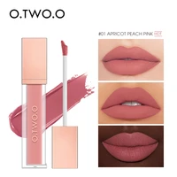 o two o matte lip tint velvet lipstick lip gloss pigment waterproof long lasting 12 colors lip stain for women cosmetics