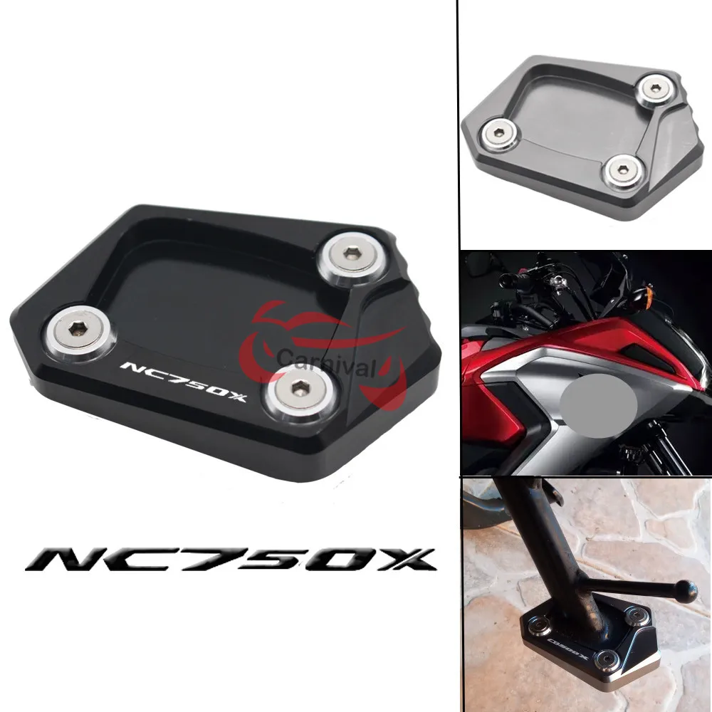 

Suitable For HONDA NC750X NC 750X 2012-2014 CNC square billet aluminum footstool, side frame extension and enlarged pad