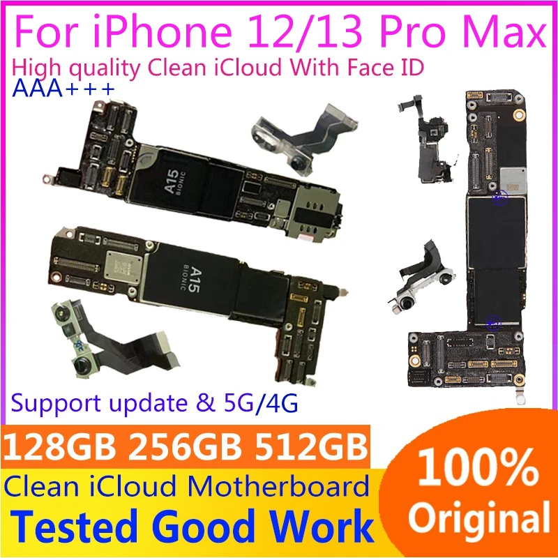 Оригинальная материнская плата для iPhone 12/13 Pro/Pro Max разблокированная с