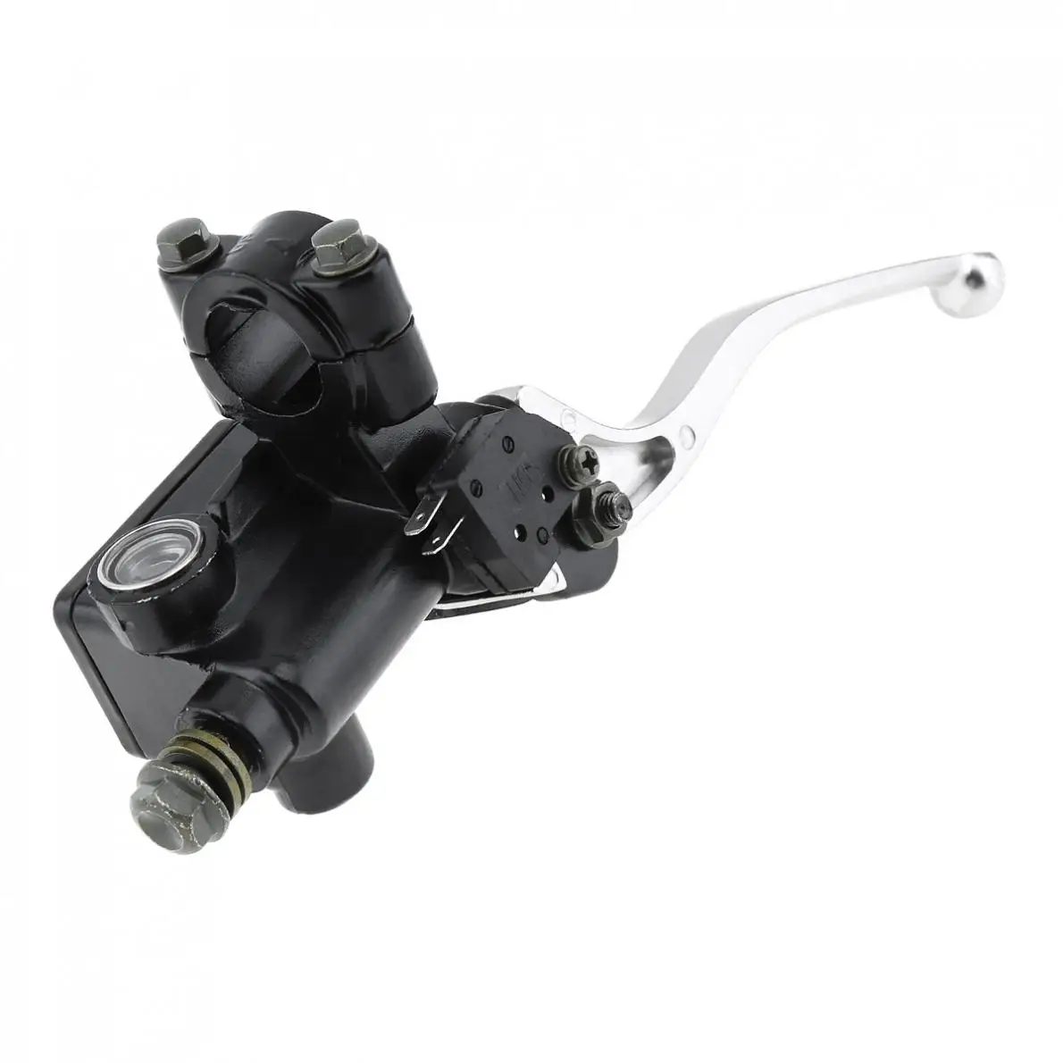 1pcs M10 Motorcycle Upper Front Brake Clutch Master Cylinder CNC Pump Reservoir Hydraulic Lever for Honda |