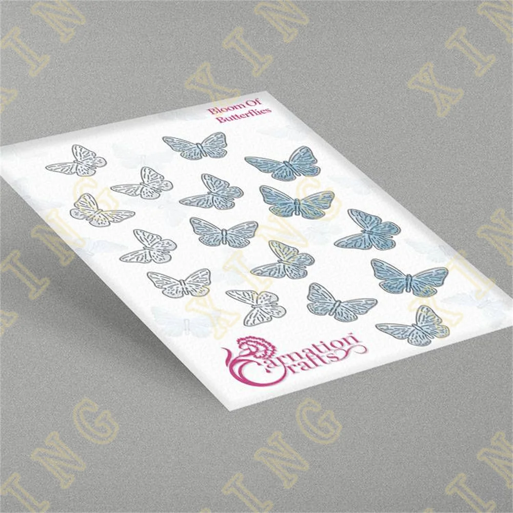 

Bloom of Butterflies Metal Cutting Die Scrapbook Embossed Paper Card Album Craft Template Cut Die Stencils New for 2022 Arrival