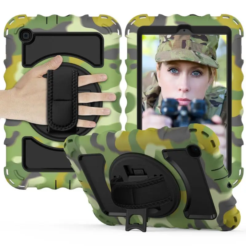 

For Samsung Galaxy Tab A10.1 T510 T515 307 510 290 T505 Case Kids Safe Foam Shockproof Shoulder Hand Strap Stand Tablet Cover