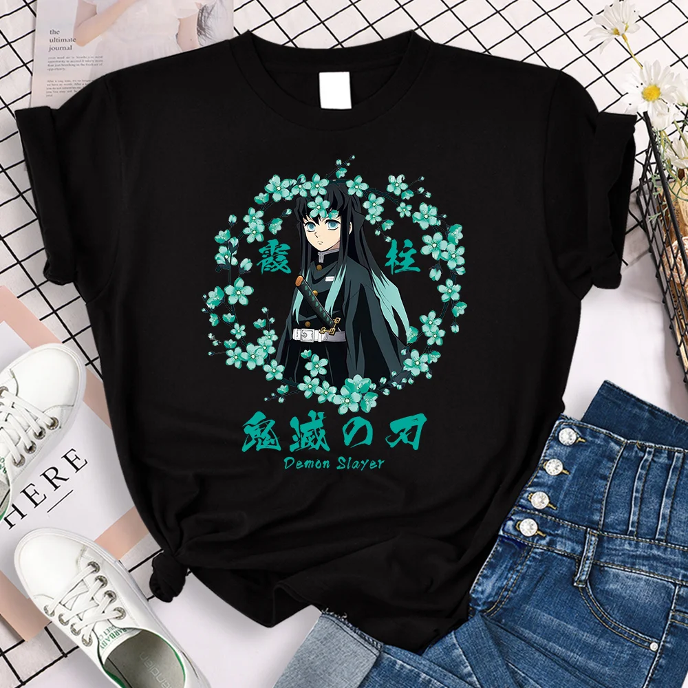 

Demon Slayer Kimetsu No Yaiba Muichiro Tokito Men Women T Shirt Harajuku O-Neck Tees Camisetas