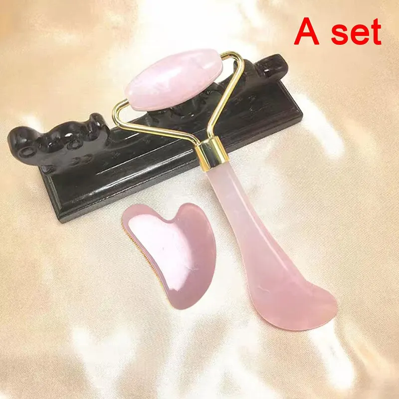 

Массажер для лица из натуральной смолы, роликовый инструмент для подтяжки лица и удаления морщин, инструменты для красоты тела, гуаша, скреб...