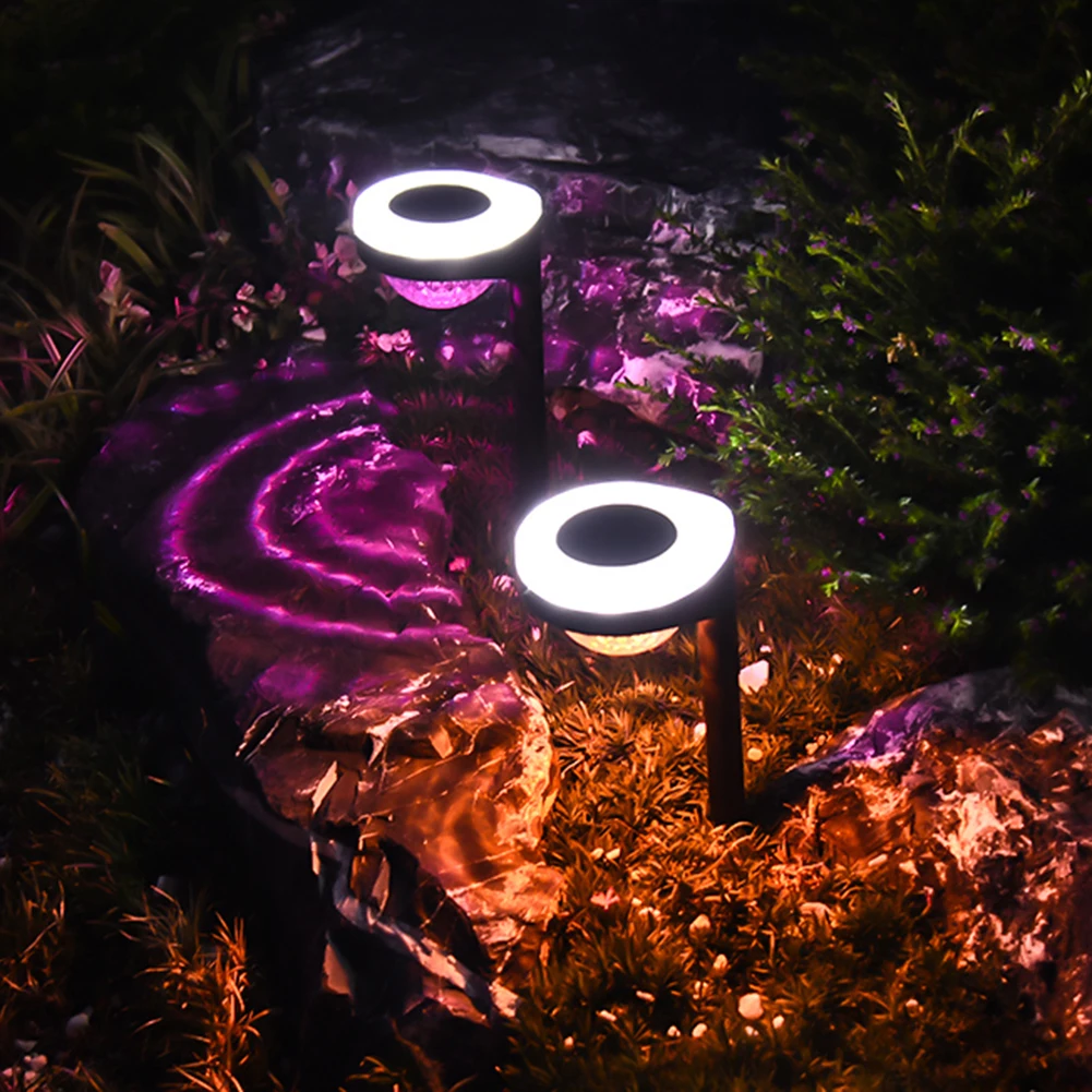 

Светодиодная лампа для лужайки на солнечной батарее водонепроницаемое прочное ландшафтное освещение, автоматическое светящееся освещени...