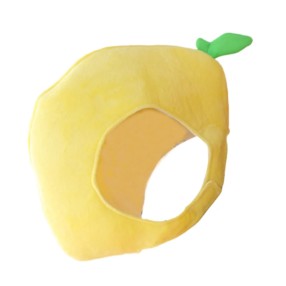 

Hat Party Hats Plush Fruit Cosplay Novelty Capkids Holiday Carnival Summer Decoration Role Play Funny Christmas Fruits Headgear