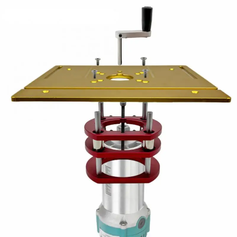 

Base for Engraving Machine Trimmer C8 Router Lift Base Milling Table for 65mm Diameter Motors Wood Router Working Benches Tools