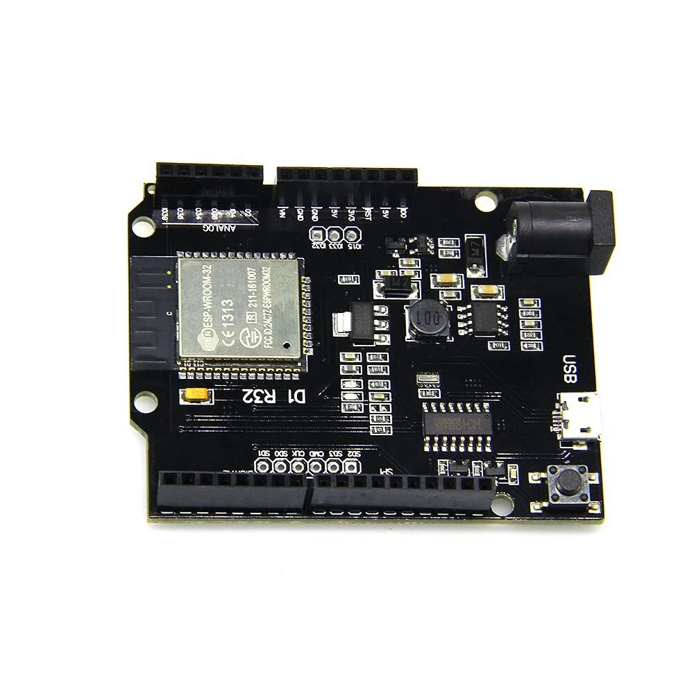 

Макетная плата CH340 CH340G для Wemos D1 ESP32 WiFi Bluetooth 4MB Flash UNO D1 R32