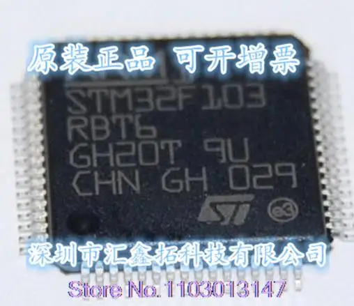 

STM32F103RBT6 IC 32 LQFP-64