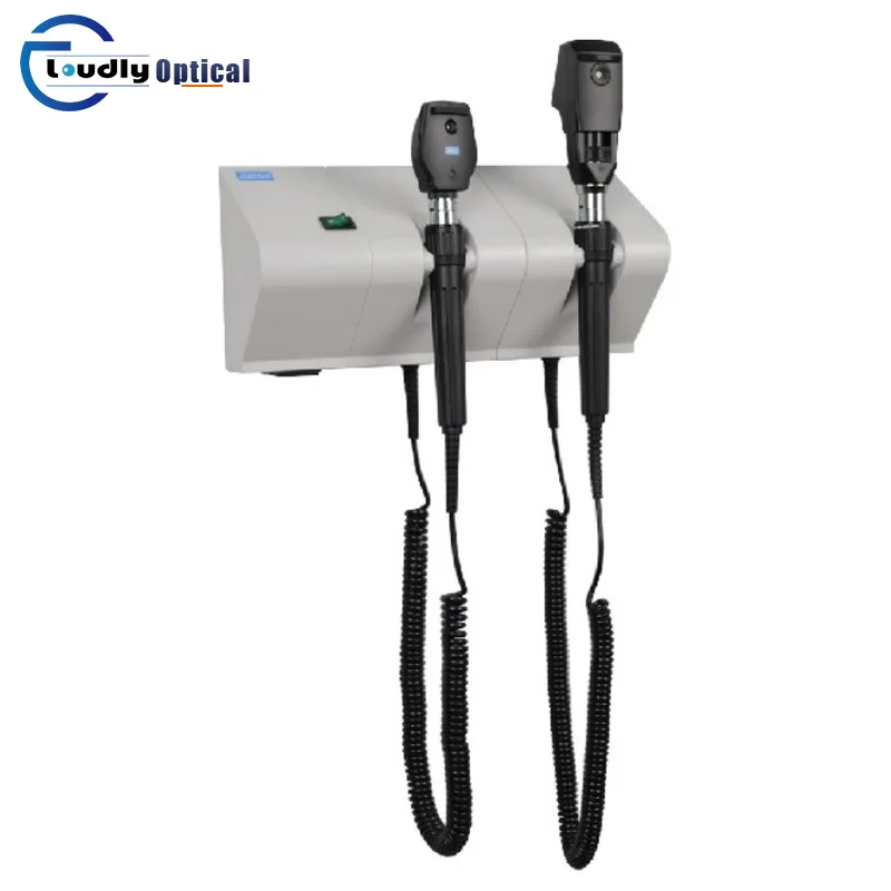 

Optometry Equipment DW-1100 Wall Hang Ophthalmoscope With Retinoscope Set