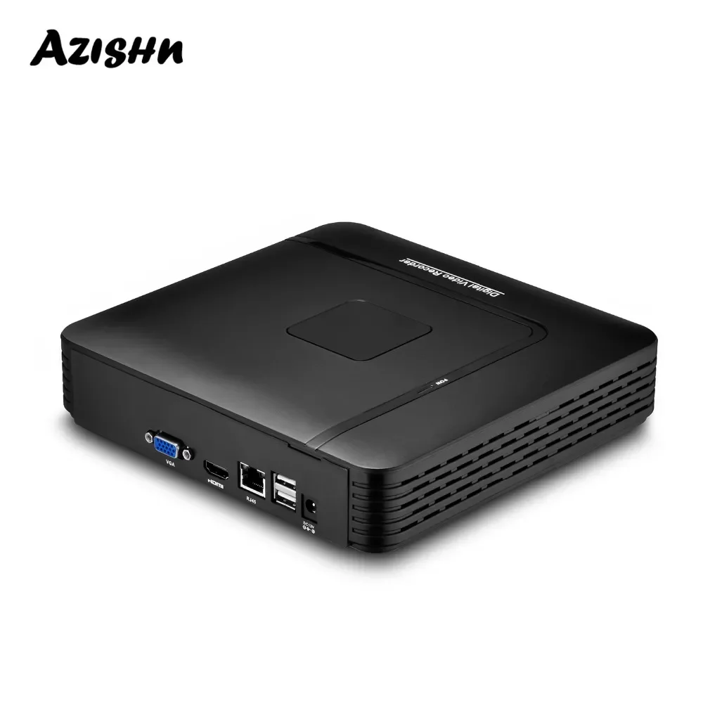 

Видеорегистратор AZISHN H.265, видеорегистратор для системы видеонаблюдения, 32 канала 16 каналов 9 каналов 4K 8 Мп, датчик движения, P2P VGA FTP XMEye CCTV NVR