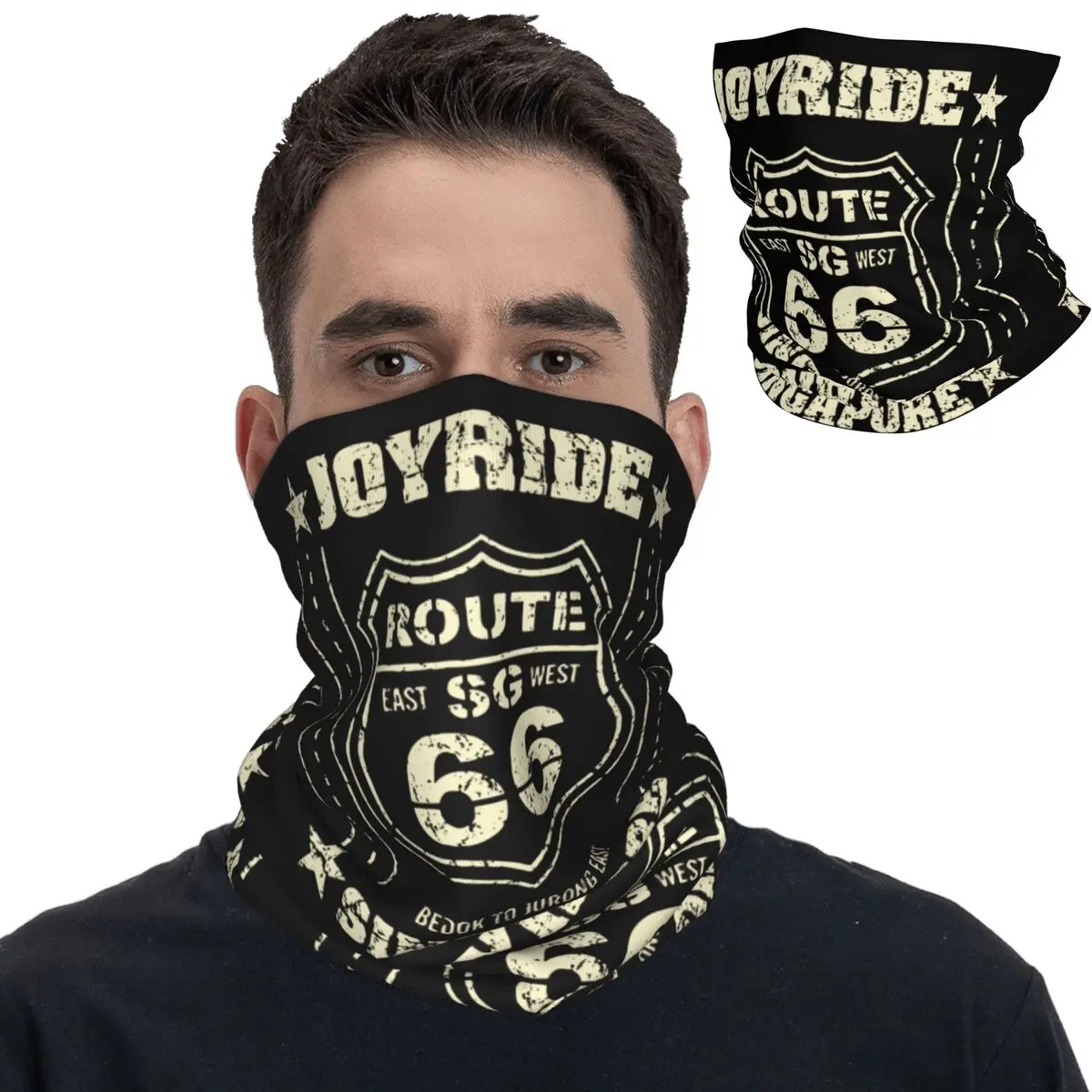 Бандана RT66SG D03B2 на шею шарф-маска для матери и дороги 66 многофункциональная