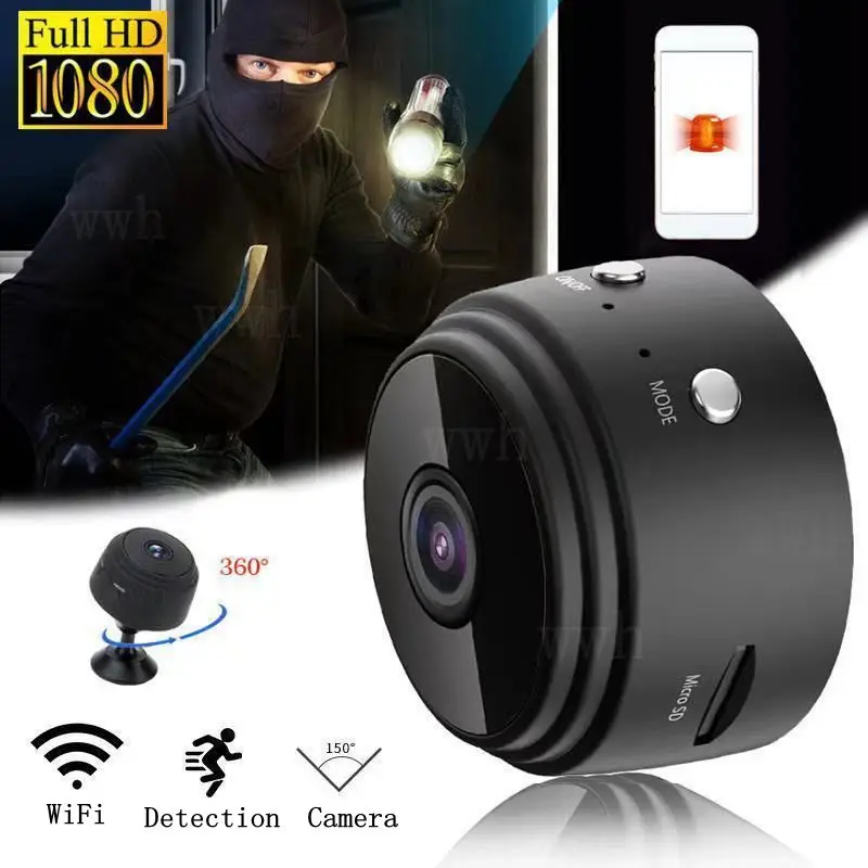 

Мини-камера A9, Wi-Fi, HD, 1080P, IP, беспроводная камера видеонаблюдения, удаленный монитор, умные видеокамеры ночного видения