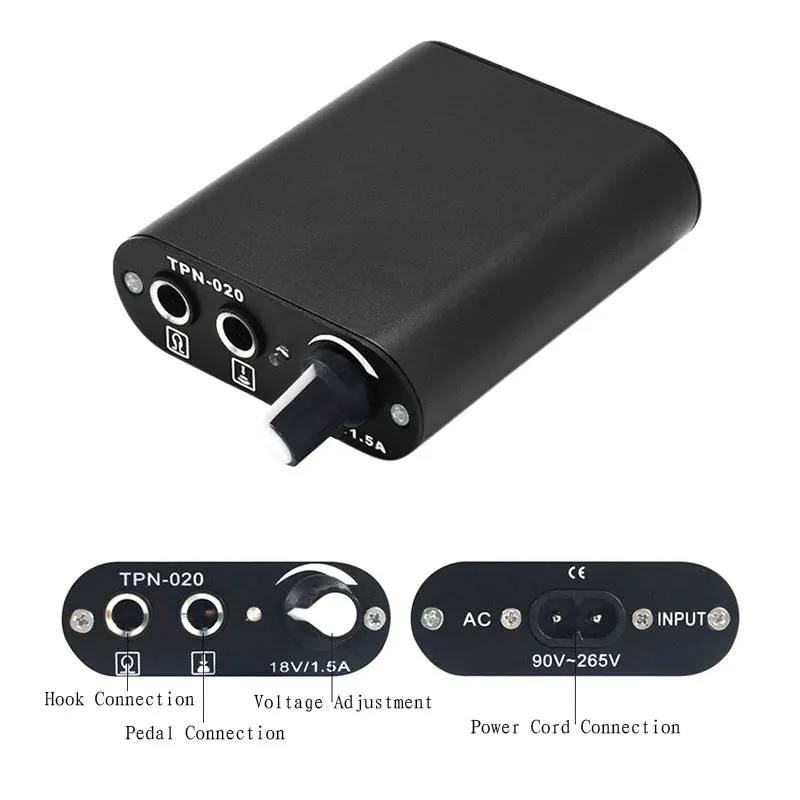 Тату-машинка полный набор профессиональный блок питания вращающаяся