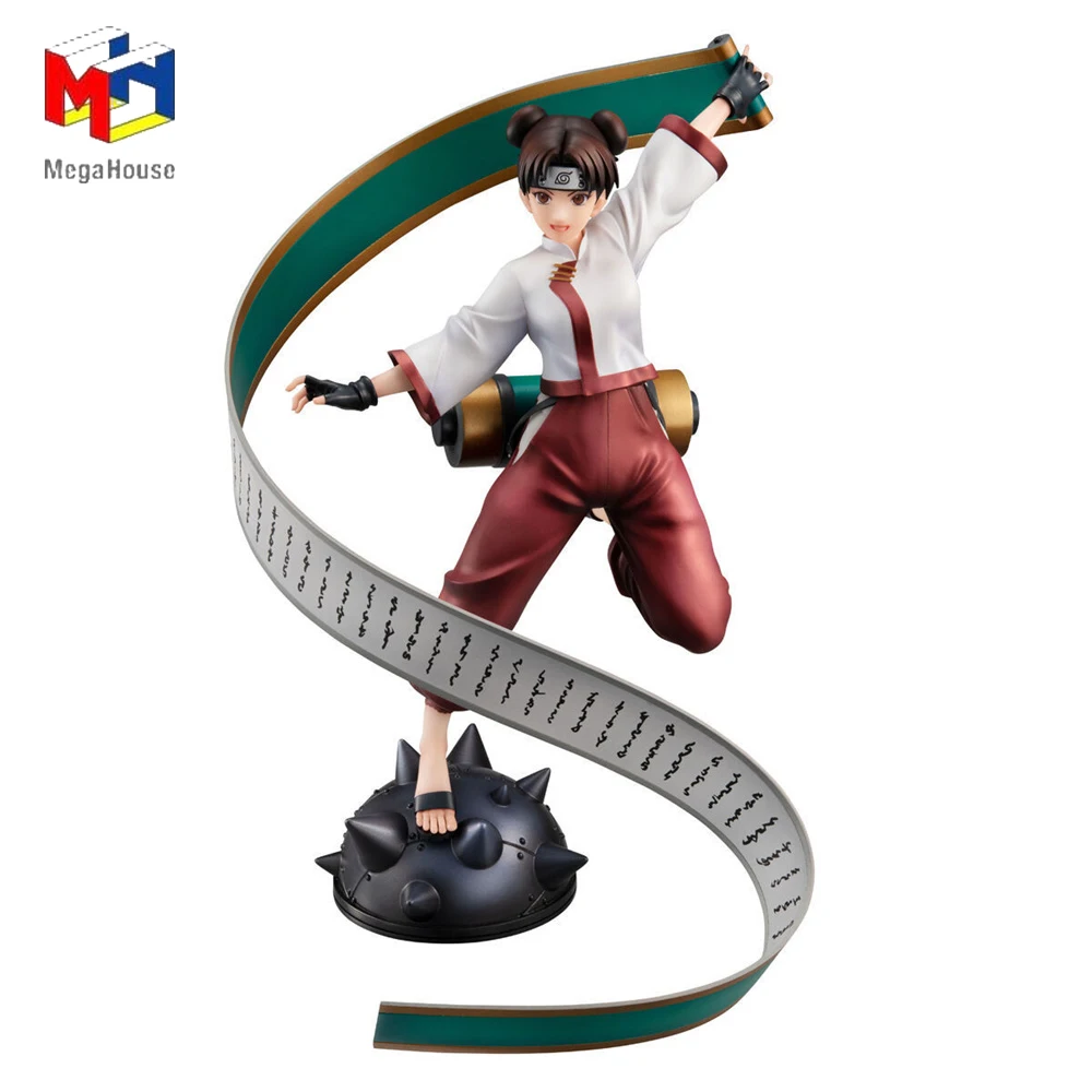 

In Stock Naruto Tenten Action Figure 20CM Original Genuine MegaHouse G·E·M Collection Model Anime Boxed Figure Toy Gifts