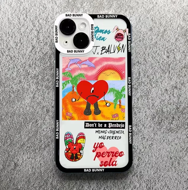 Yo Perreo Sola Bad Bunny Maluma 1 мягкий чехол для Samsung A10 A12 A20 A30 A21S A22 A22S A32 M30 A42 A50 A51 A52 A52S A70 A71 A72