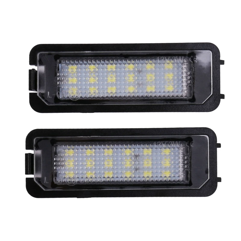 4 шт. лампы для номерного знака 12 В