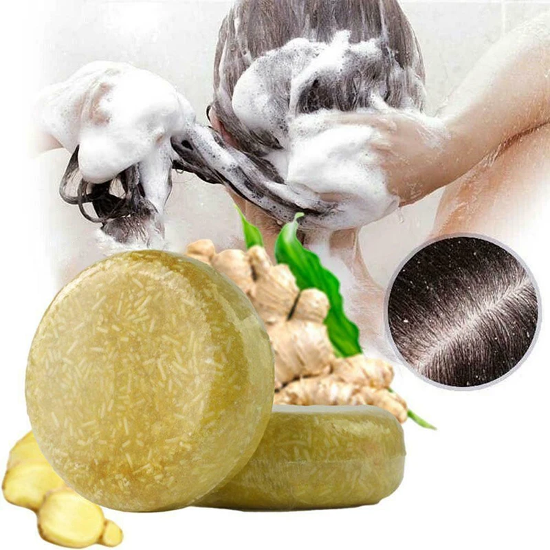 

Hair Shampoo Organic Ginger Shampoo Bar Anti Hair Loss Shmpoo Soap Hair Growth Care Soap Natural Ginger Hair Cleansing