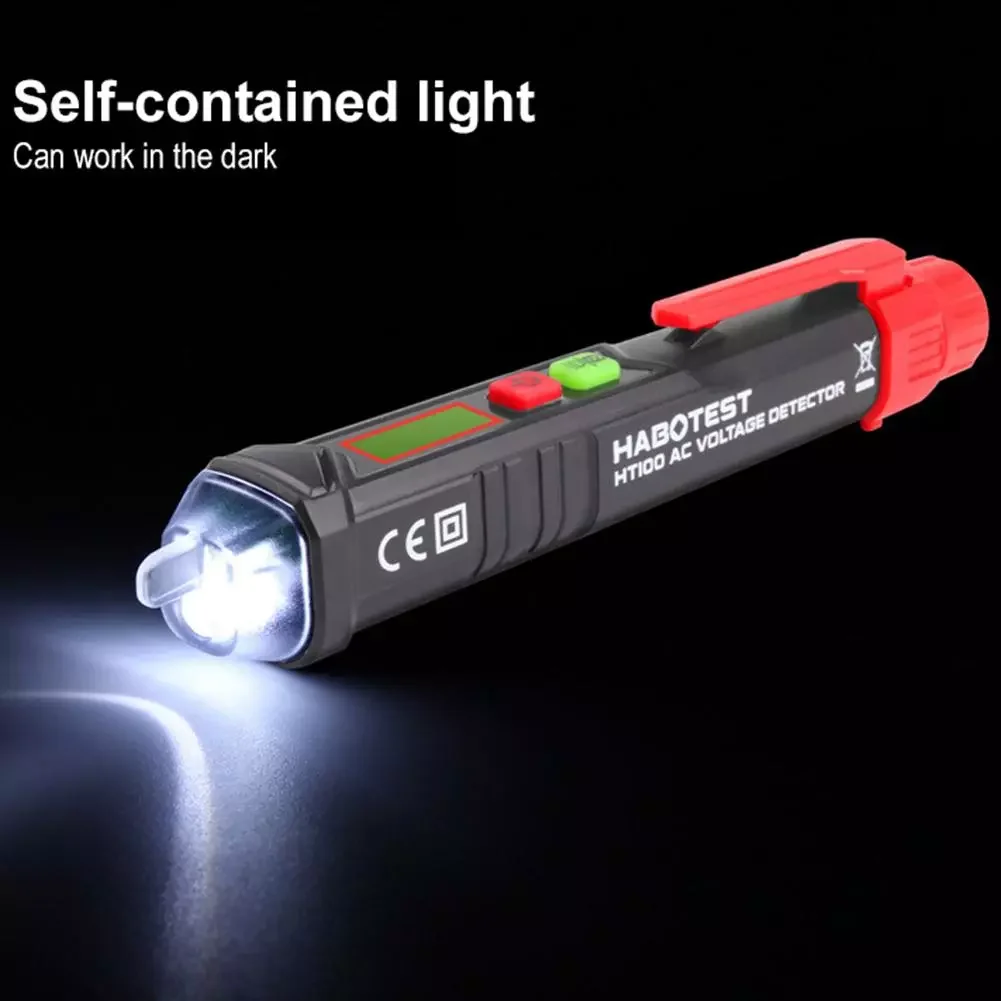 

Intelligent Non-contact Pen Alarm AC voltage detector meter Tester Pen Sensor Tester