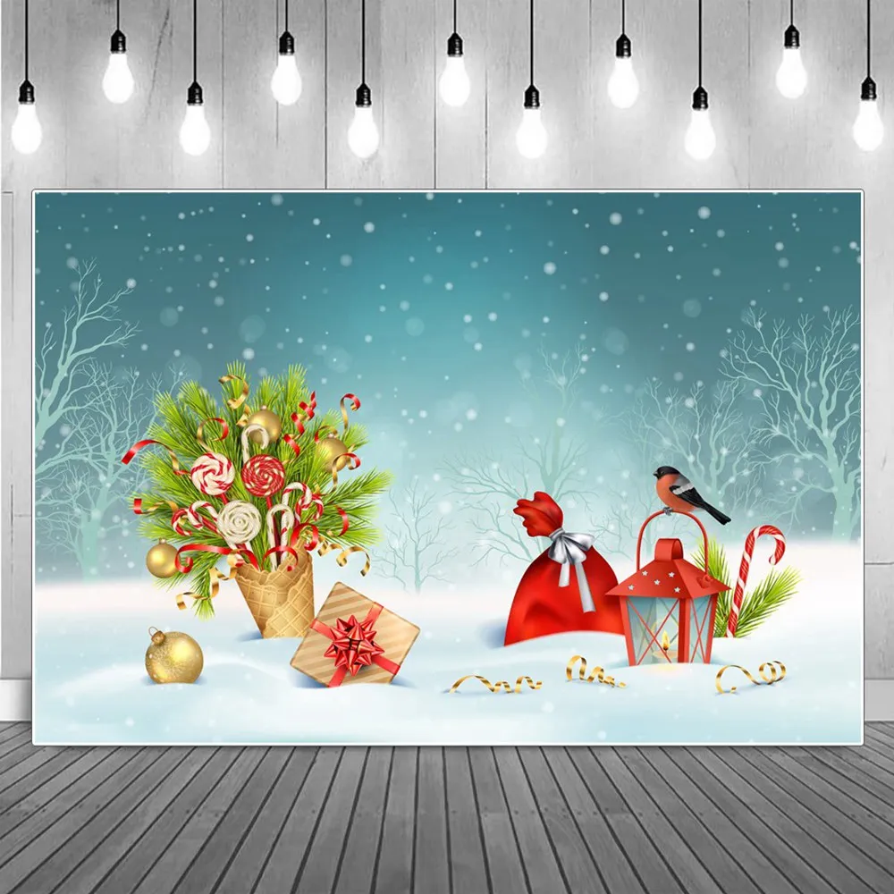 

Baby Lollipop Bouquet Christmas Bag Boxes Photography Backdrops Home Studio Flowers Lamp Birds Bells Decoration Photo Background