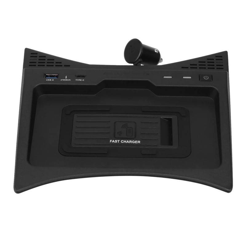 15 Вт Автомобильная Беспроводная зарядка QI зарядное устройство для телефона