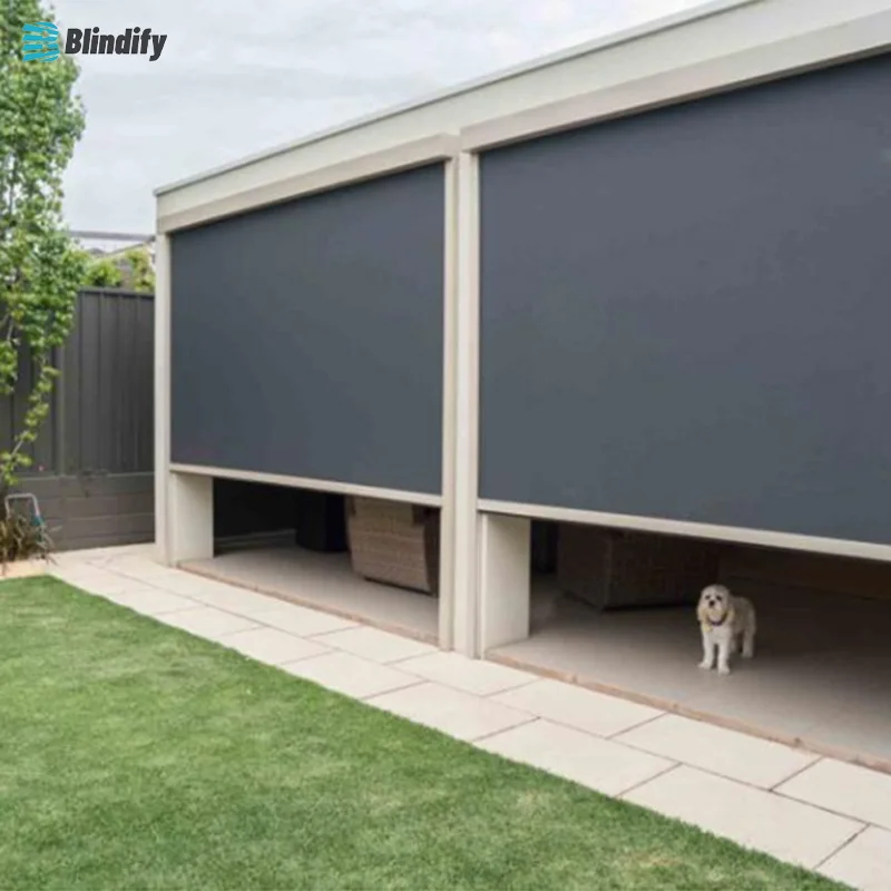 out door roller blinds