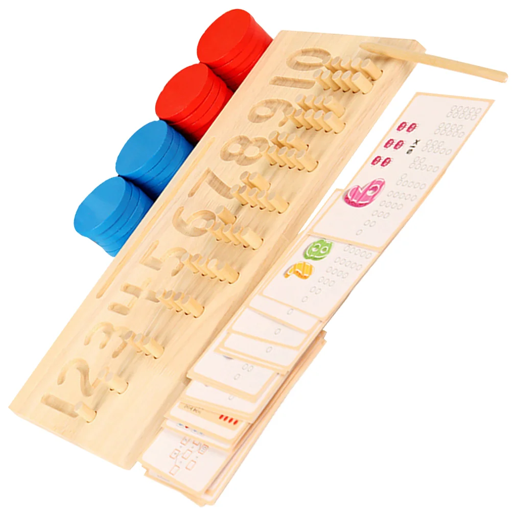 

Board Number Kids Counting Educational Tracing Cognitivewooden Learning Handwriting Practice Game Teachingmath Tool Color