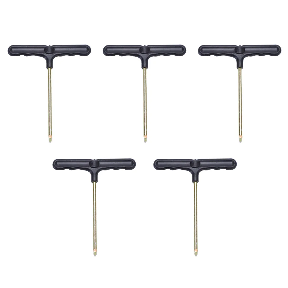 

5 шт., пружинные Т-образные крючки для батута