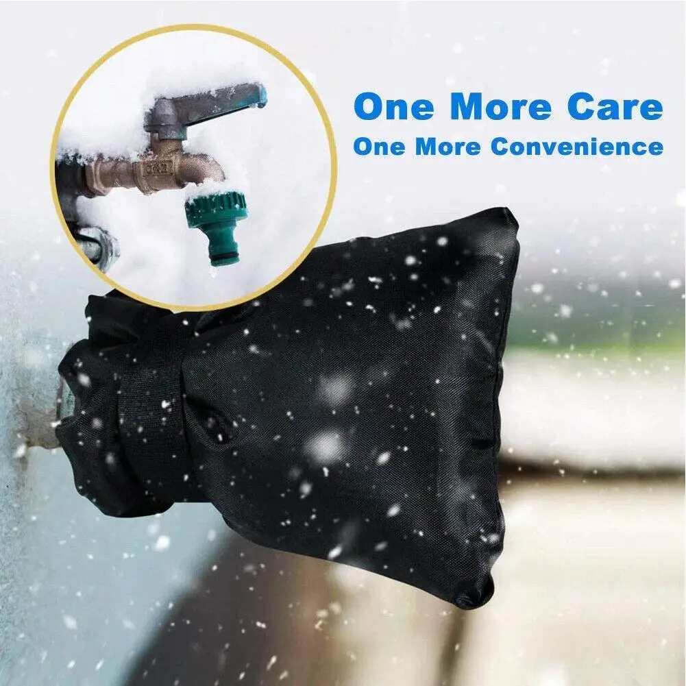 

Winter Waterproof Faucet Cover Outside Garden Faucet Freeze Protection Sock Reusable Tap Protector Antifreeze Protective Cover