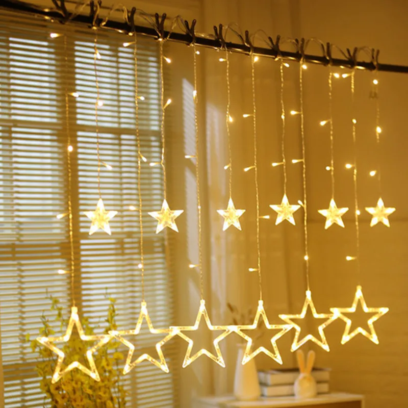 

Snowman Elk Star Garland Holiday Light String Merry Christmas Decor for Home Christmas 2021 Ornament Navidad Natal New Year 2022
