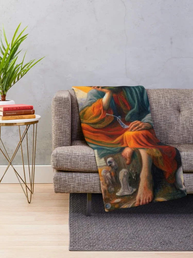 Колода Таро: The Fool Le Mat v10 nu series Плед Одеяло Волосы Кровать Модные теплые одеяла